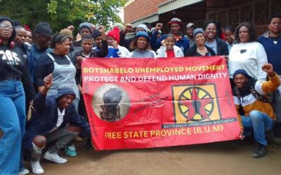 Organising the unemployed: The Botshabelo Unemployed Movement